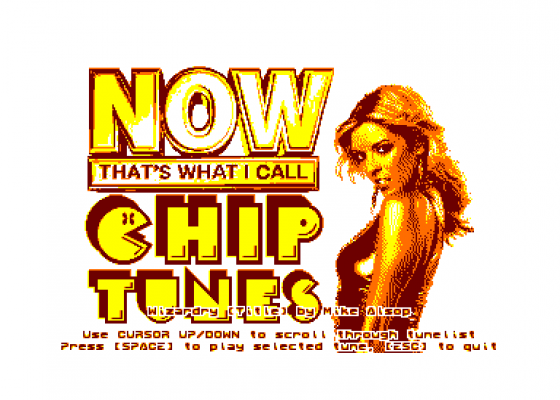 Now That's What I Call Chip Tunes 1 Screenshot 5 (Amstrad CPC464)