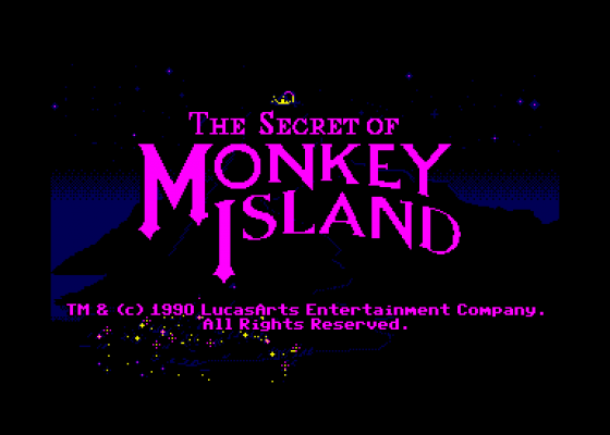 The Secret Of Monkey Island Title