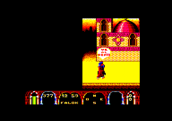 Tuareg Screenshot 6 (Amstrad CPC464)