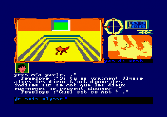 1001 Bc A Mediterranean Odyssey Screenshot 5 (Amstrad CPC464)