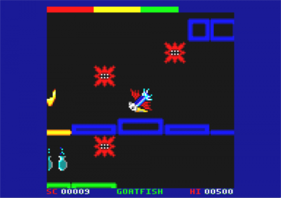 GoatFish Screenshot 5 (Amstrad CPC464)