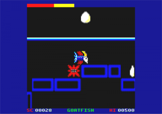 GoatFish Screenshot 9 (Amstrad CPC464)