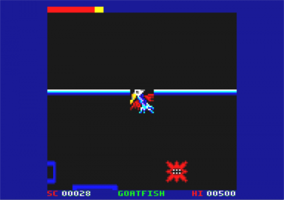 GoatFish Screenshot 12 (Amstrad CPC464)