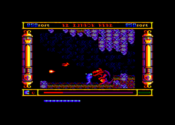 El Linaje Real Screenshot 5 (Amstrad CPC464)