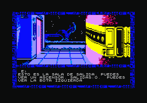 Arquimedes XXI Screenshot 5 (Amstrad CPC464)