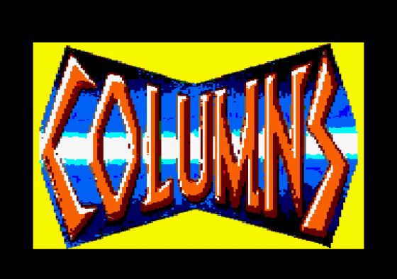 Columns Screenshot 5 (Amstrad CPC464/664/6128)