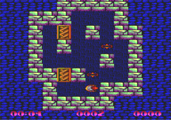 Prince Dastan: Sokoban Within Screenshot 5 (Amstrad CPC464)