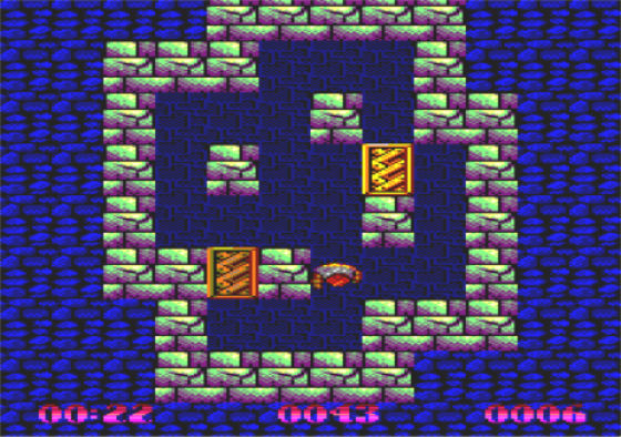 Prince Dastan: Sokoban Within Screenshot 6 (Amstrad CPC464)