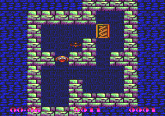 Prince Dastan: Sokoban Within Screenshot 7 (Amstrad CPC464)