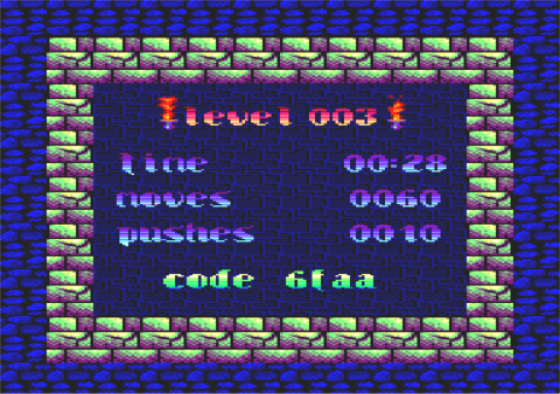 Prince Dastan: Sokoban Within Screenshot 15 (Amstrad CPC464)