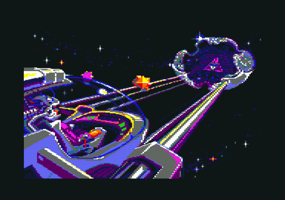 Purple Saturn Day Screenshot 6 (Amstrad CPC464)