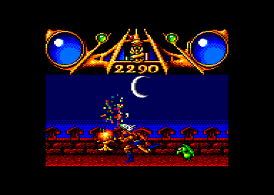 Savage Demo Screenshot 5 (Amstrad CPC464)