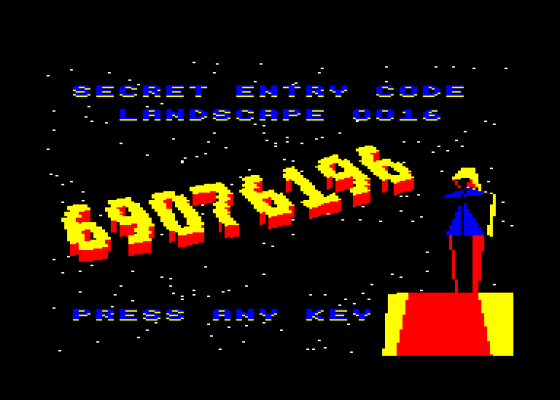 Sentinel Screenshot 5 (Amstrad CPC464)