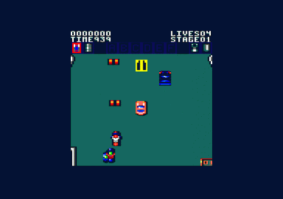 Action Fighter Screenshot 7 (Amstrad CPC464)