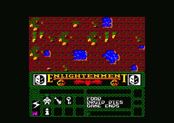 Druid II: Enlightenment Screenshot 6 (Amstrad CPC464)