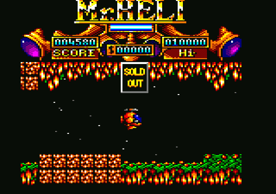 Mr. Heli Screenshot 5 (Amstrad CPC464)