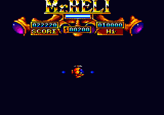 Mr. Heli Screenshot 8 (Amstrad CPC464)