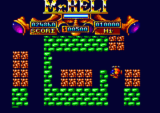 Mr. Heli Screenshot 9 (Amstrad CPC464)