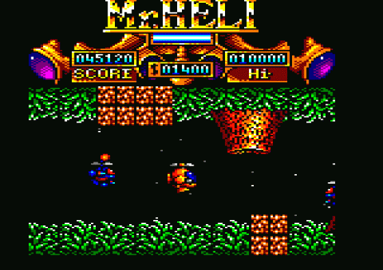 Mr. Heli Screenshot 13 (Amstrad CPC464)