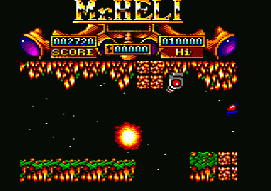 Mr. Heli Screenshot 20 (Amstrad CPC464)