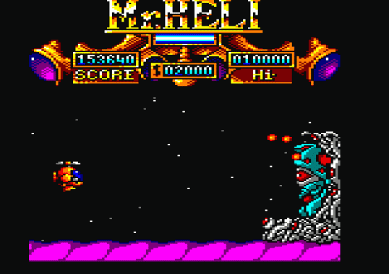 Mr. Heli Screenshot 22 (Amstrad CPC464)