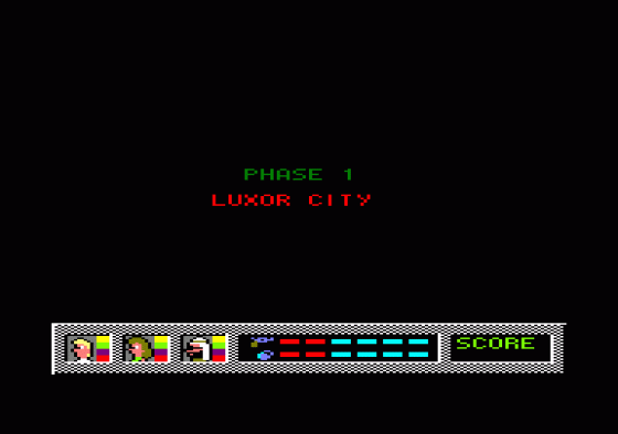 Mystery Of The Nile Screenshot 6 (Amstrad CPC464)