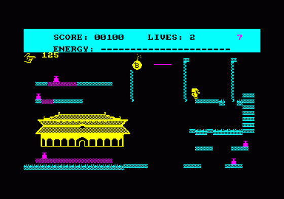 Shorts Fuse Screenshot 5 (Amstrad CPC464)