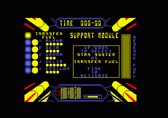 Starstrike II Screenshot 5 (Amstrad CPC464)