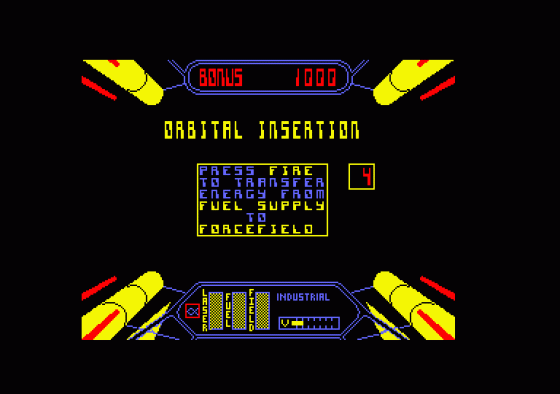 Starstrike II Screenshot 10 (Amstrad CPC464)