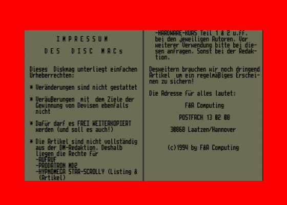 Disc Mac 3 Screenshot 5 (Amstrad CPC464)