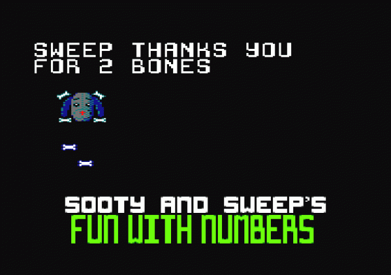 Sooty's Fun With Numbers Screenshot 9 (Amstrad CPC464)