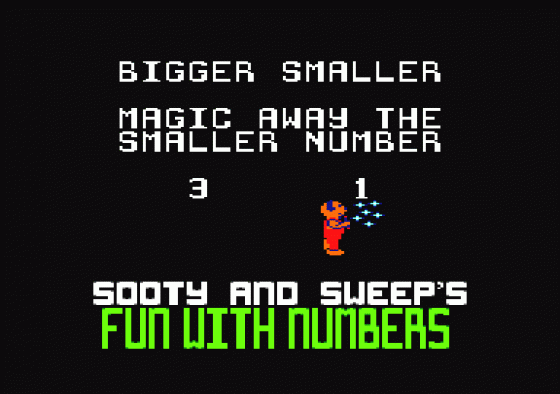 Sooty's Fun With Numbers Screenshot 13 (Amstrad CPC464)