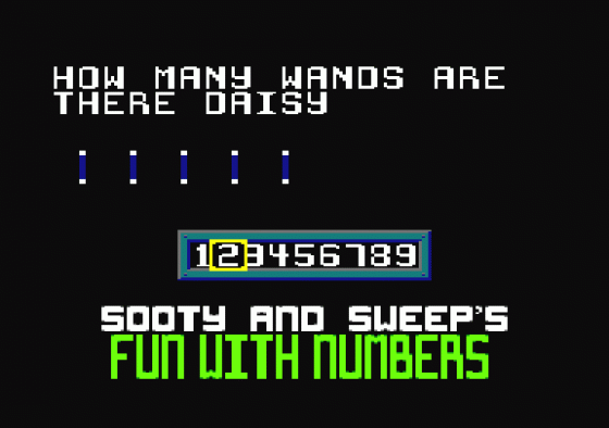 Sooty's Fun With Numbers Screenshot 19 (Amstrad CPC464)