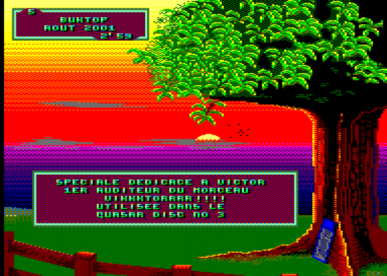 Au Pied De L'Arbre Screenshot 5 (Amstrad CPC464)