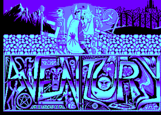 Aventury reliques Screenshot 5 (Amstrad CPC464)