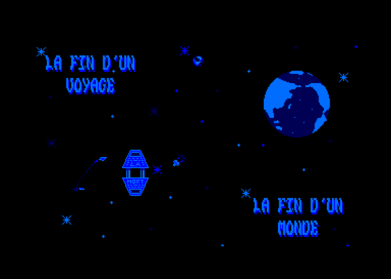 Rendez-vous Avec La M.O.R.T. Screenshot 5 (Amstrad CPC464)