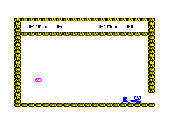 Carretilla Screenshot 1 (Amstrad CPC464)