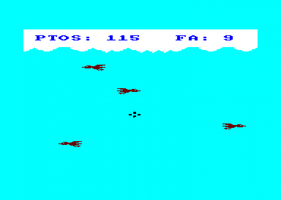 Caza Screenshot 1 (Amstrad CPC464)