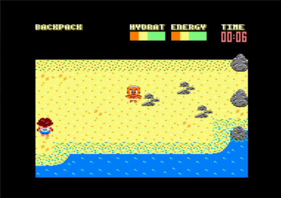 Castaway Screenshot 8 (Amstrad CPC464/664/6128)