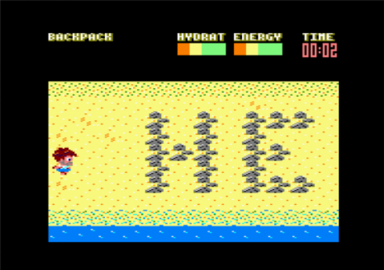 Castaway Screenshot 10 (Amstrad CPC464/664/6128)