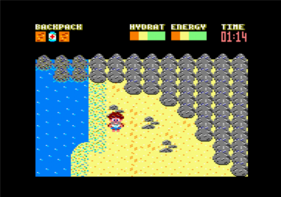 Castaway Screenshot 16 (Amstrad CPC464/664/6128)