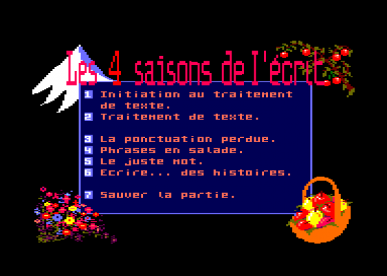 Les 4 Saisons De L'Ecrit 6eme - 3eme