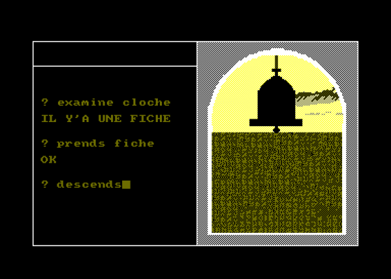 L'Autre Aventure Screenshot 5 (Amstrad CPC464)