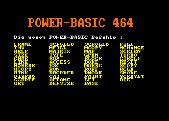 Power-Basic 464 v1.1