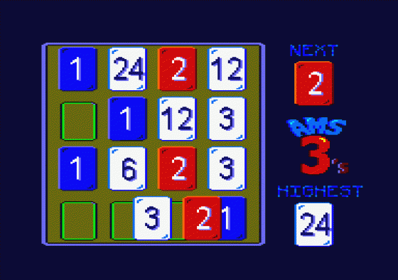 Amsthrees Screenshot 6 (Amstrad CPC464)