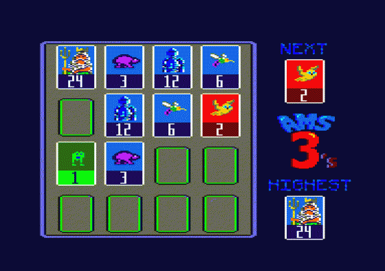 Amsthrees Screenshot 36 (Amstrad CPC464)