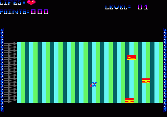 Rolla Blaze Screenshot 5 (Amstrad CPC464/664)