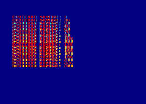 Deulignes 106 Screenshot 1 (Amstrad CPC464)