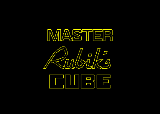 Master Rubik's Cube