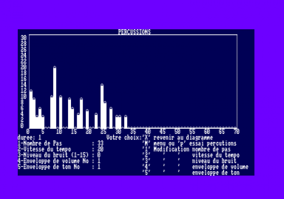 Amsynthe Screenshot 1 (Amstrad CPC464)